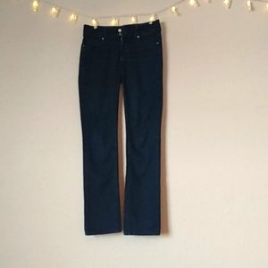 Dark wash PAIGE jeans, straight leg